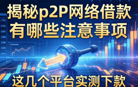揭秘p2p网络借款有哪些注意事项，这几个平台实测下款