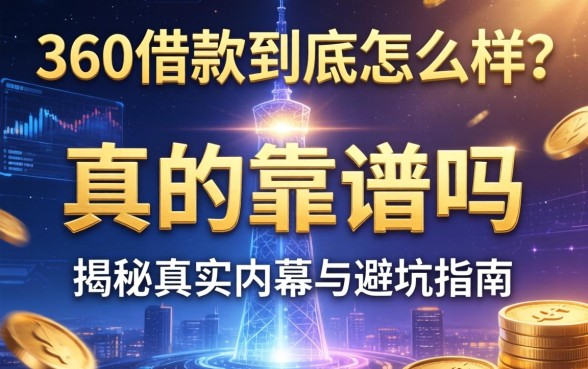 360借款到底怎么样？真的靠谱吗？揭秘真实内幕与避坑指南