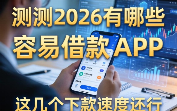 实测2026有哪些容易借款的APP，这几个下款速度还行