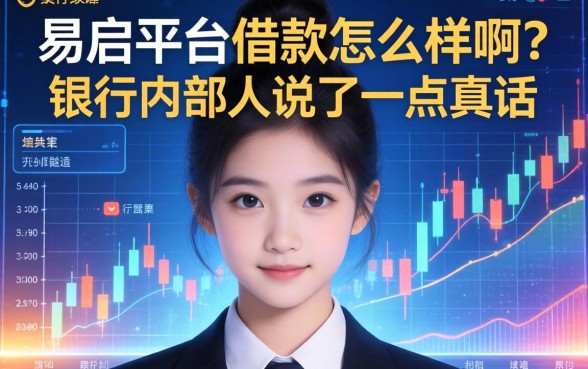 易启平台借款怎么样啊？银行内部人说了点真话