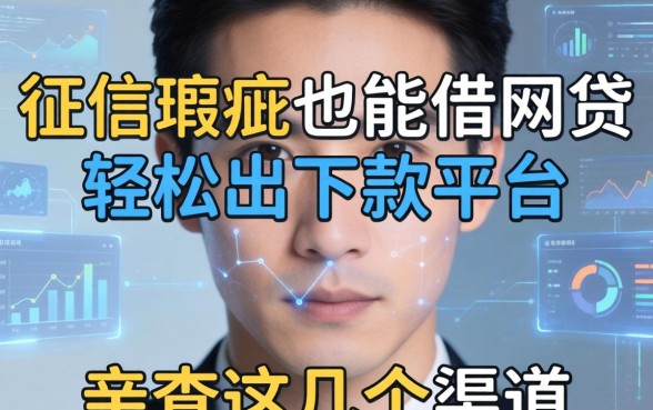 征信瑕疵也能借网贷轻松下款的平台有哪些，亲测这几个渠道