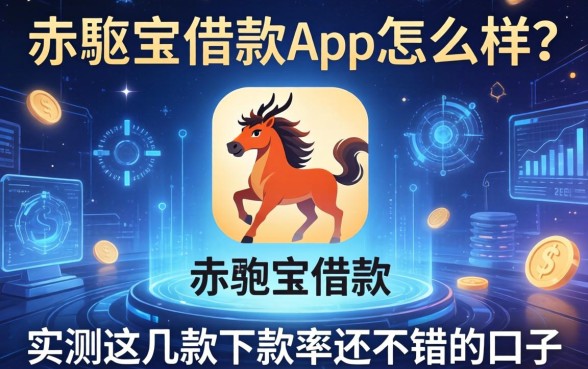 赤兔宝借款app怎么样?实测这几款下款率还不错的口子