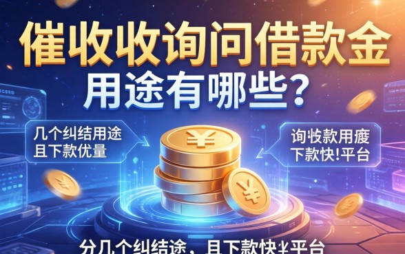 催收询问借款的用途有哪些？分享几个不纠结用途且下款快的平台