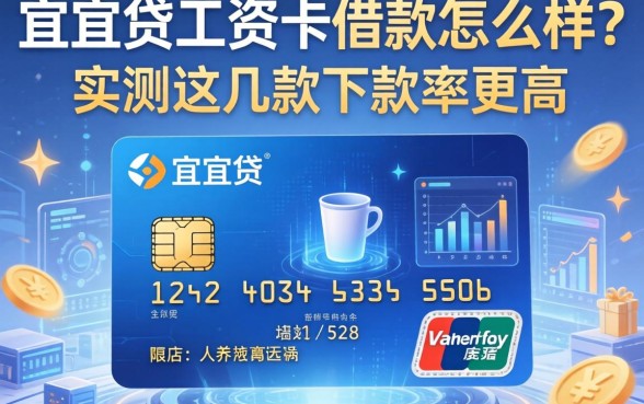 宜人贷工资卡借款怎么样？实测这几款下款率更高