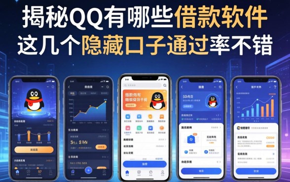 揭秘qq有哪些借款软件，这几个隐藏口子通过率不错