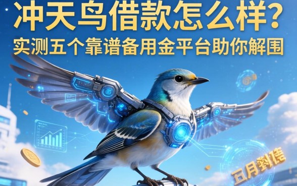 冲天鸟借款怎么样？实测五个靠谱备用金平台助你解围