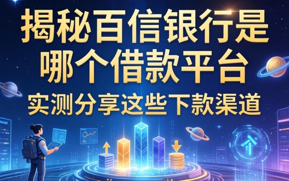 揭秘百信银行是哪个借款平台，实测分享这些下款渠道