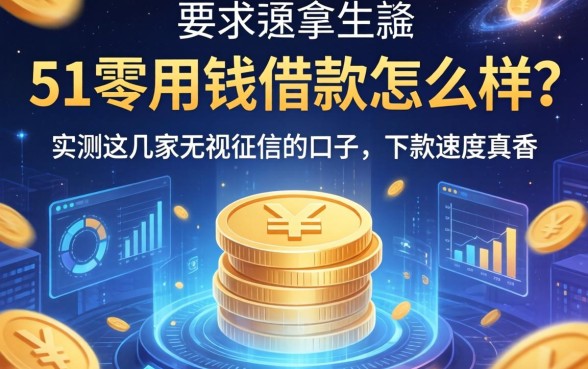 51零用钱借款怎么样？实测这几家无视征信的口子，下款速度真香