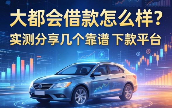 大都会借款怎么样？实测分享几个靠谱的下款平台