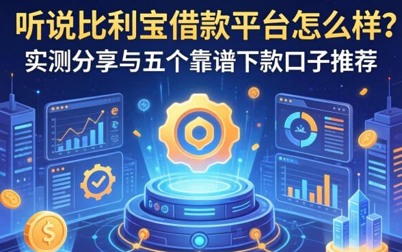 听说比利宝借款平台怎么样？实测分享与五个靠谱下款口子推荐