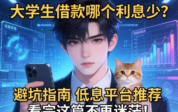 大学生借款哪个利息少？避坑指南与低息平台推荐，看完这篇不再迷茫！