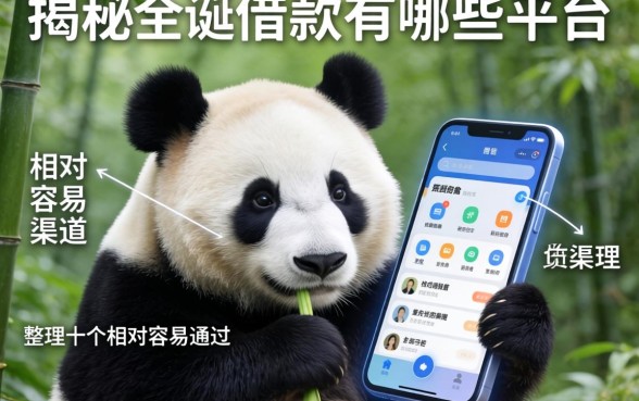 揭秘熊猫借款有哪些平台，整理十个相对容易通过的渠道