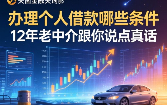 办理个人借款哪些条件？12年老中介跟你说点真话