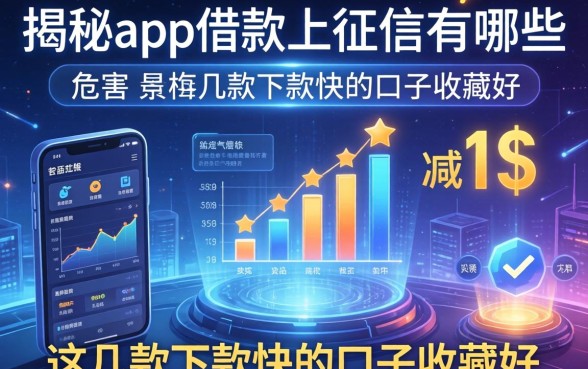 揭秘app借款上征信的有哪些危害,这几款下款快的口子收藏好