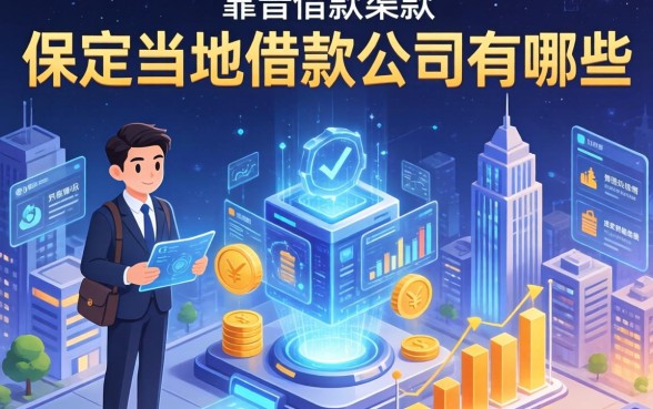 保定当地借款公司有哪些？细数几个靠谱的借款渠道
