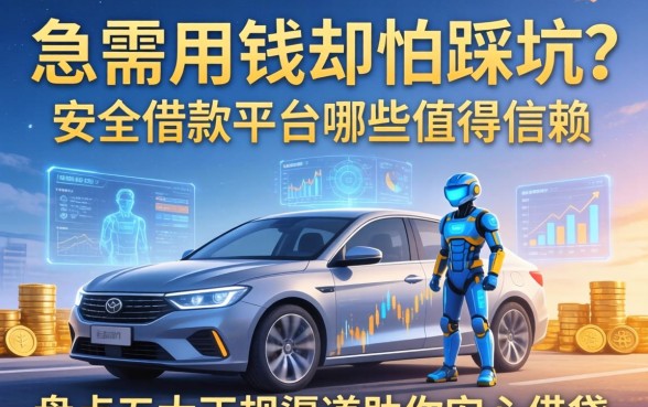 急需用钱却怕踩坑？安全借款平台哪些值得信赖，盘点五大正规渠道助你安心借贷