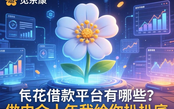 带花的借款平台有哪些？做中介十年我给你扒扒底