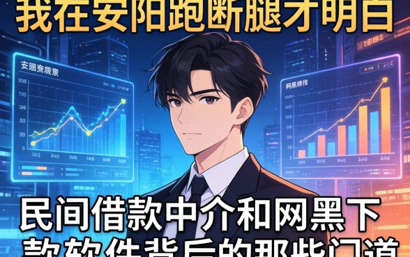 我在安阳跑断腿才明白，民间借款中介和网黑下款软件背后的那些门道