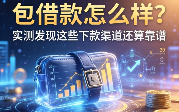 包借款怎么样？实测发现这些下款渠道还算靠谱
