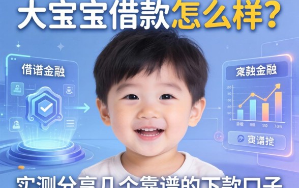 大宝宝借款怎么样？实测分享几个靠谱的下款口子