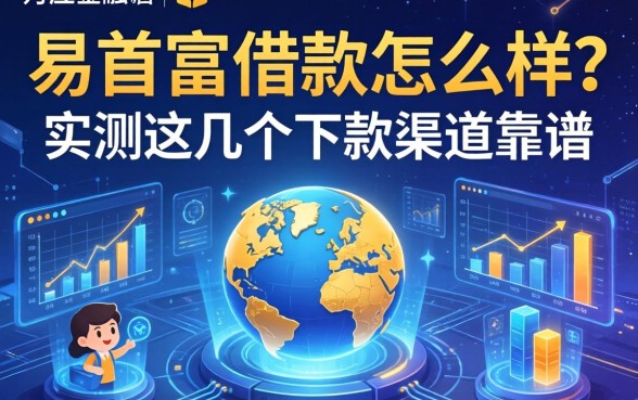易首富借款怎么样？实测这几个下款渠道靠谱