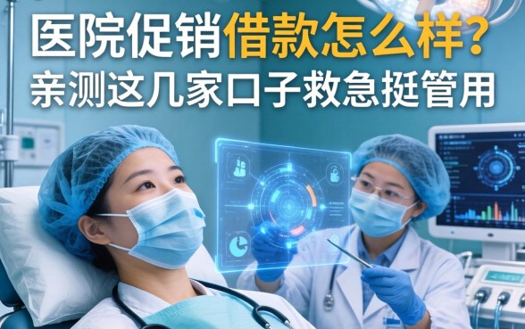 医院推销借款怎么样?亲测这几家口子救急挺管用