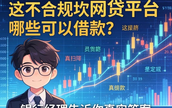 不合规的网贷平台哪些可以借款？银行经理告诉你真实答案