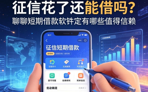 征信花了还能借吗？聊聊短期借款的软件有哪些值得信赖