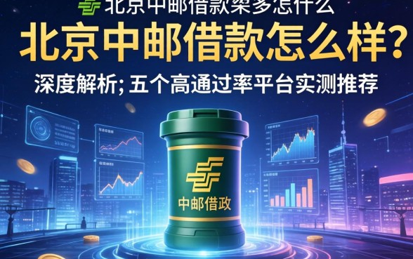 北京中邮借款怎么样？深度解析与五个高通过率平台实测推荐