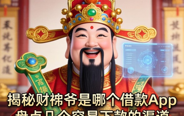 揭秘财神爷是哪个借款app，盘点几个容易下款的渠道