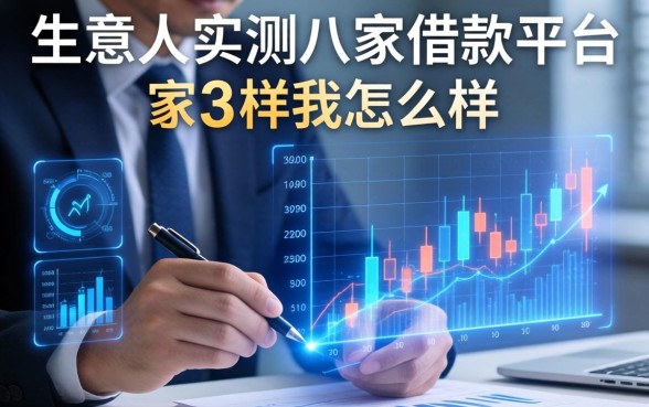 生意人实测八家借款平台怎么样,这3家我还在用