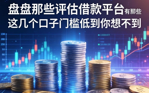 盘点那些不评估的借款平台有哪些，这几个口子门槛低到你想不到