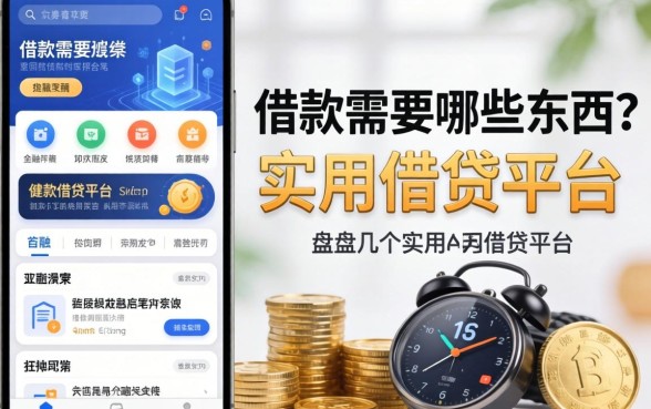 app借款需要哪些东西？盘点几个实用的手机借贷平台