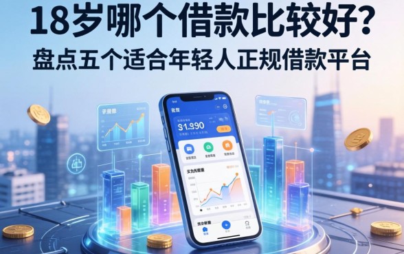 18岁哪个借款比较好？盘点五个适合年轻人的正规借款平台