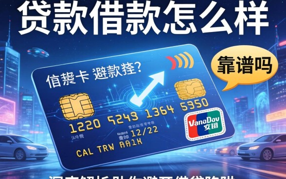 信用卡贷款借款怎么样？靠谱吗？深度解析助你避开借贷陷阱