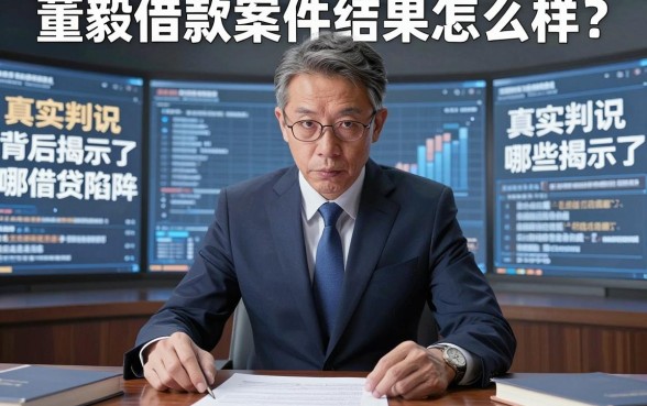 董毅借款案件结果怎么样？真实判决背后揭示了哪些借贷陷阱与维权真相