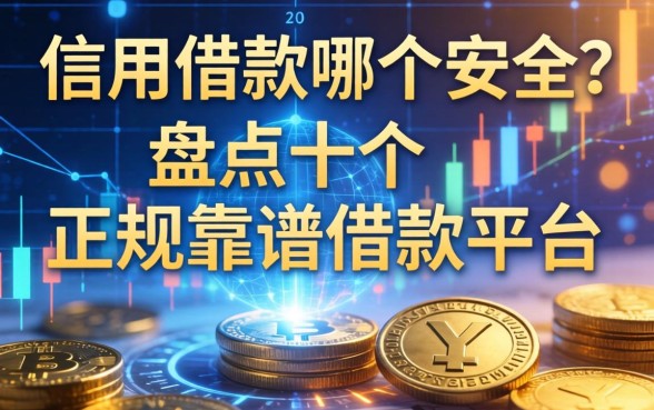 信用借款哪个安全？盘点十个正规靠谱的借款平台