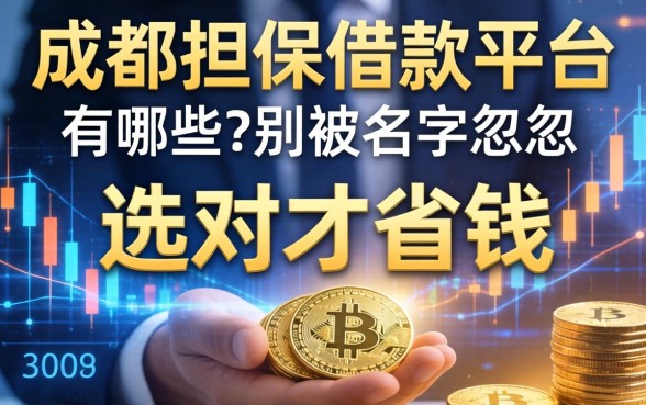 成都担保借款平台有哪些？别被名字忽悠，选对才省钱