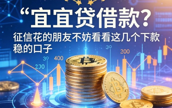宜人贷借款的条件有哪些呢？征信花的朋友不妨看看这几个下款稳的口子