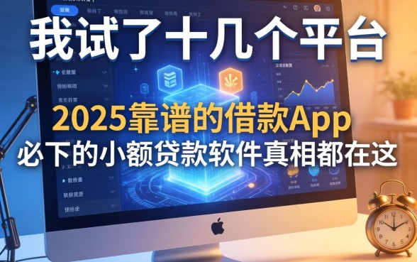 我试了十几个平台，发现2025靠谱的借款app和必下的小额贷款软件真相都在这