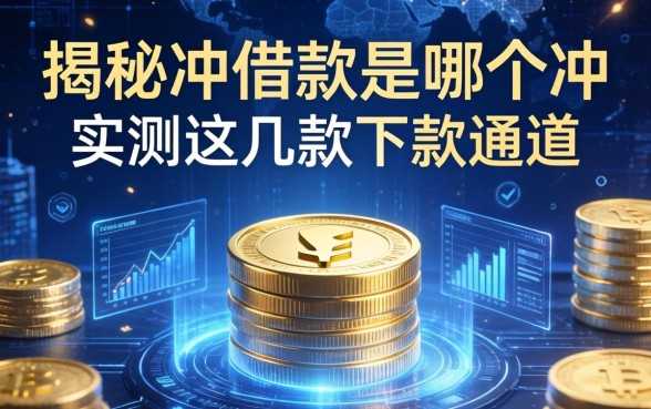 揭秘冲借款是哪个冲，实测这几款下款通道