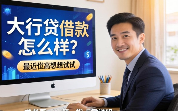 大行贷借款怎么样？最近看到广告想试试，求老哥指点靠谱吗？