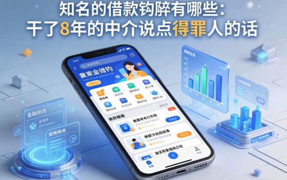 不知名的借款软件有哪些？干了8年的中介说点得罪人的话