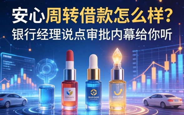 安心周转借款怎么样？银行经理说点审批内幕给你听