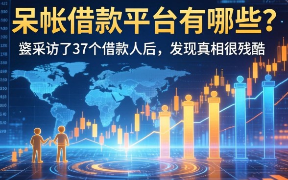 呆帐借款平台有哪些？我采访了37个借款人后，发现真相很残酷