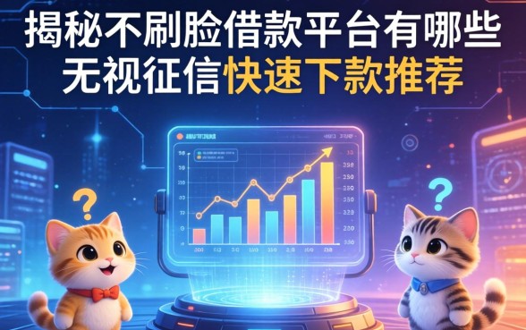 揭秘不刷脸借款平台有哪些，无视征信快速下款推荐
