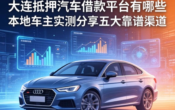 大连抵押汽车借款平台有哪些？本地车主实测分享五大靠谱渠道
