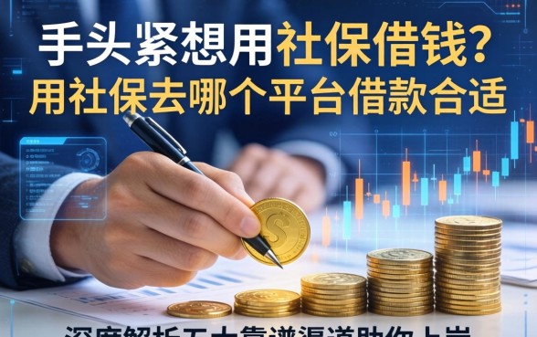 手头紧想用社保借钱?用社保去哪个平台借款合适?深度解析五大靠谱渠道助你上岸