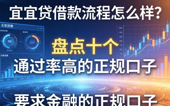 宜人贷借款流程怎么样？盘点十个通过率高的正规口子