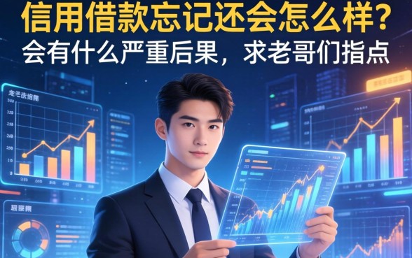信用借款忘记还会怎么样？会有什么严重后果吗，求老哥们指点